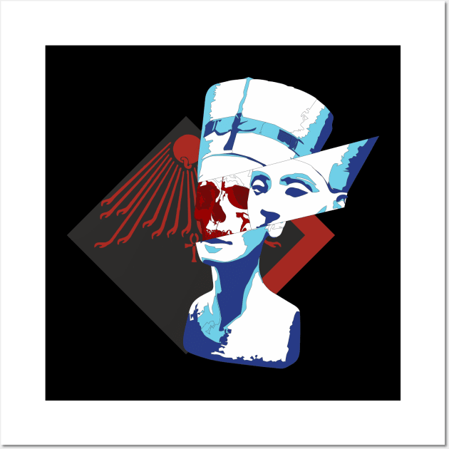 Nefertiti Wall Art by kausofa